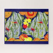 golf en bloemen legpuzzel (Horizontaal)