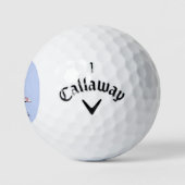 Golf en Gardening - Gepersonaliseerde dames Golfballen (Logo)