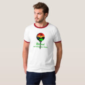 Golf en pensionering t-shirt (Voorkant volledig)