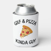 Golf- en pizzabusje blikjeskoeler (Blikje Voorkant)