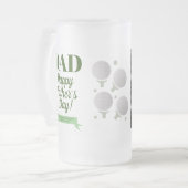 Golf en Tee Green Foto Vaderdag Matglas Bierpul (Voorkant links)