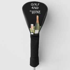 Golf en wijn voor golfer golfkappen golfheadcover