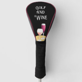 Golf en wijn voor golfer golfkappen golfheadcover