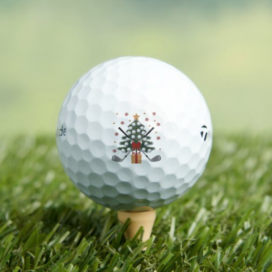 Golf Equipment Christmas Tree Christmas Golf Golfballen (Insitu Shirt)