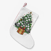Golf Equipment Kerstmis Golf Kleine Kerstsok (Voorkant (Hangend))