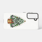 Golf Equipment Kerstmis Golf Samsung Galaxy Hoesje (Achterkant horizontaal)