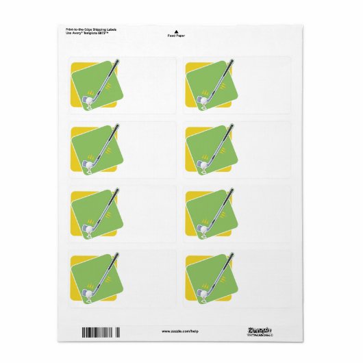 Golf Etiket (Full Sheet)