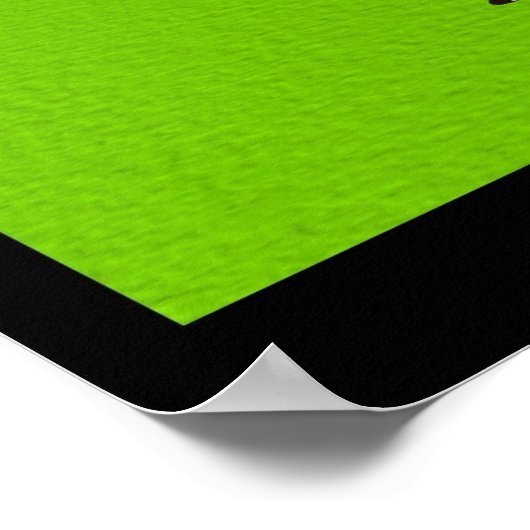 Golf Etiquette Poster (Hoek)