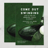 Golf Evenement Kaart (Voorkant / Achterkant)