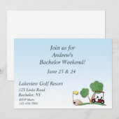 Golf Evenement Kaart (Voorkant / Achterkant)