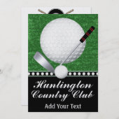 Golf Evenement - SRF Kaart (Voorkant / Achterkant)