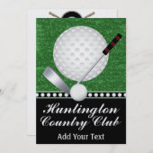 Golf Evenement - SRF Kaart (Voorkant / Achterkant)