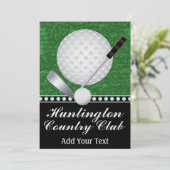 Golf Evenement - SRF Kaart (Staand voorkant)