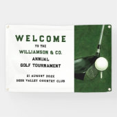 Golf Evenementenbanner Spandoek (Horizontaal)