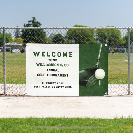 Golf Evenementenbanner Spandoek (Insitu)