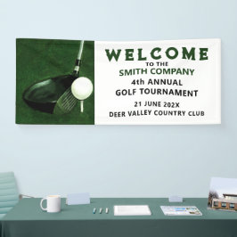 Golf Evenementenbanner Spandoek