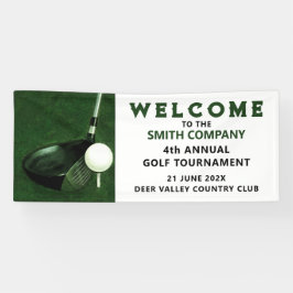 Golf Evenementenbanner Spandoek