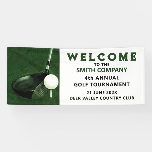 Golf Event Banner (Horizontaal)