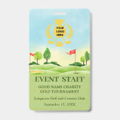 GOLF EVENT COURSE  BADGE (Voorzijde)