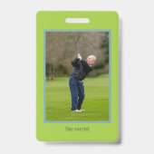 Golf Event golfclub golfer deelname Badge (Achterkant)