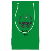 Golf Event Middelgrote Gift Bag Klein Cadeauzakje (Voorkant)