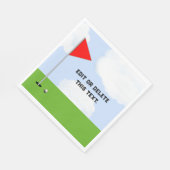 Golf Event Napkins Servet (Hoek)