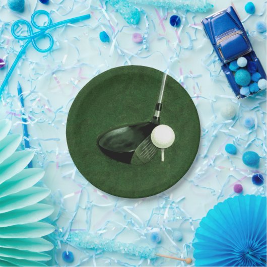 Golf Event Papieren Bordje (Feest)