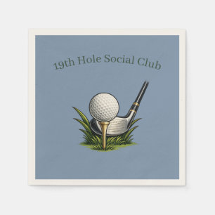 Golf Events Cocktail Servet
