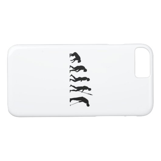 golf evolutie Case-Mate iPhone case (Achterkant (Horizontaal))