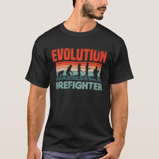 Golf Evolution From Monkey To Men Golfing 2 T-shirt (Voorkant)