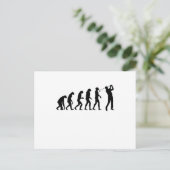 GOLF EVOLUTION Golfkleren Vrouwen Mannen Kinderen Briefkaart (Staand voorkant)