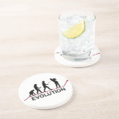 Golf Evolution-Onderzetters Zandsteen Onderzetter (Zijkant)