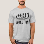 Golf Evolution -  Retro T-shirt (Voorkant)
