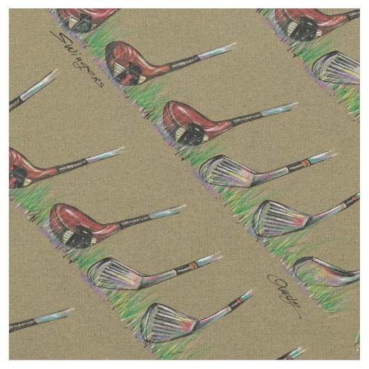 Golf Fabric Stof (Close Up)
