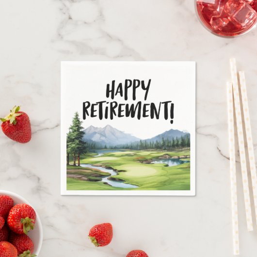 Golf Fairway Afscheid: Pensionering op de Groene Servet (Insitu)