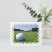 Golf Fairway Briefkaart (Staand voorkant)