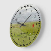 Golf Fairway Scene Grote Klok (Hoek)