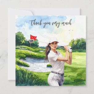 Golf Fairway Waardering: Dankkaart Bedankkaart