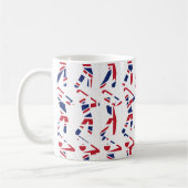 GOLF FAN Best tante Ever Personated Union Jack Koffiemok (Links)
