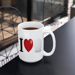 Golf Fan halve tekst Grote Koffiekop