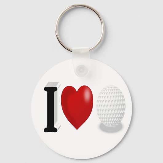 Golf Fan Sleutelhanger (Voorkant)