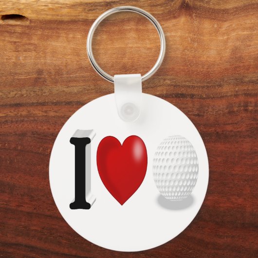 Golf Fan Sleutelhanger (Voorkant)