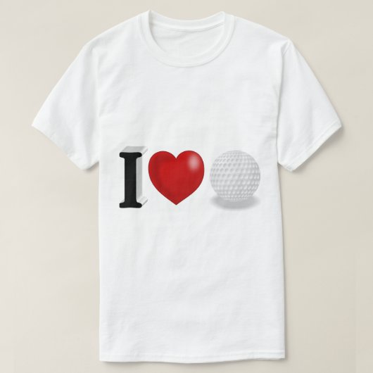 Golf Fan T-shirt (Design voorkant)
