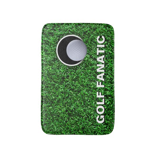 Golf Fanatic Mannen Bathroom Vloermatten Badmat (Voorkant Verticaal)