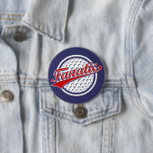 Golf Fanatic Ronde Button 7,6 Cm (In situ)