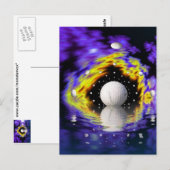 Golf Fantasy Briefkaart (Voorkant / Achterkant)