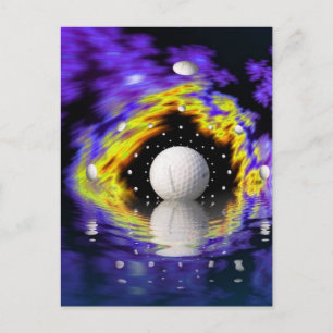 Golf Fantasy Briefkaart