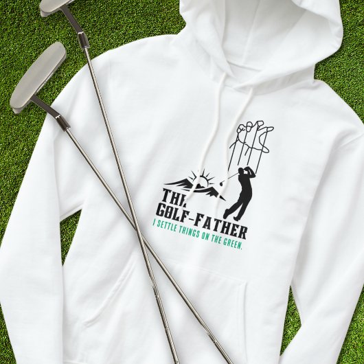 Golf-Father - Vestig dingen op het groen Hoodie