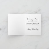Golf Father's Day Card for Father & Husband Kaart (Binnen)