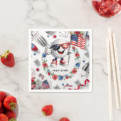 Golf Feest Amerikaanse 4 juli Servet (Insitu)